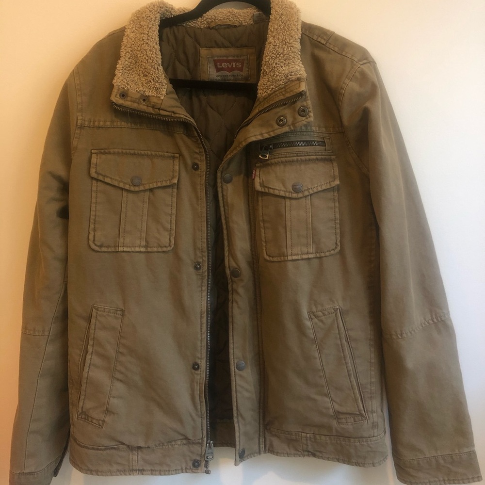 Levi’s Army Green Utility Jacket